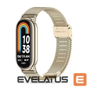 Siksniņa Tech-Protect  Tech-Protect MilaneseBand Strap for Xiaomi Smart Band 8 / 8 NFC - Beige 