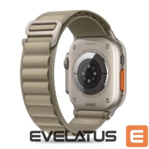 Siksniņa Tech-Protect  Tech-Protect Nylon Pro Strap for Apple Watch 4 / 5 / 6 / 7 / 8 / 9 / SE / Ultra 1 / 2 (42/44/45/49 mm) - Titanium Olive 