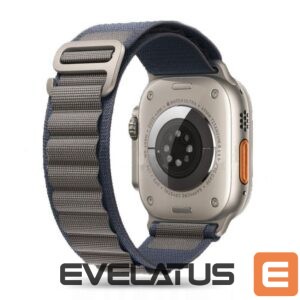 Siksniņa Tech-Protect  Tech-Protect Nylon Pro Strap for Apple Watch 4 / 5 / 6 / 7 / 8 / 9 / SE / Ultra 1 / 2 (42/44/45/49 mm) - Blue-Gray 