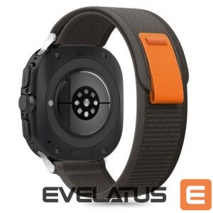 Siksniņa Tech-Protect  Tech-Protect Nylon Strap for Samsung Galaxy Watch Ultra (47mm) - Black/Orange 