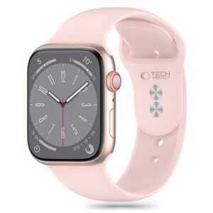Strap Tech-Protect  Tech-Protect Silicone Strap for Apple Watch 4 / 5 / 6 / 7 / 8 / 9 / SE (38 / 40 / 41 mm) - Pink 