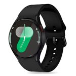 Siksniņa Tech-Protect  Tech-Protect Silicone Strap for Samsung Galaxy Watch 4 / 5 / 5 Pro / 6 / 7 / FE - Black 