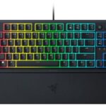 Datora tastatūra Razer  Klaviatūra Razer Ornata V3 Tenkeyless Black 