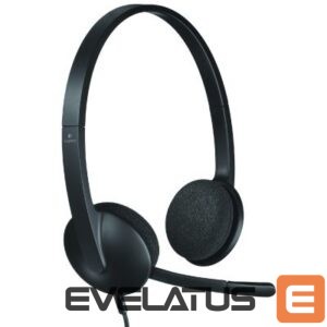 Wireless headphones Logilink  LOGITECH H340 USB Headset black 