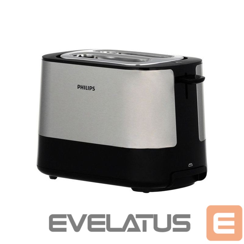 Muud väikesed kodumasinad Philips Philips Viva Collection Toaster HD2635/90, plastic, long slot, bun warmer, white