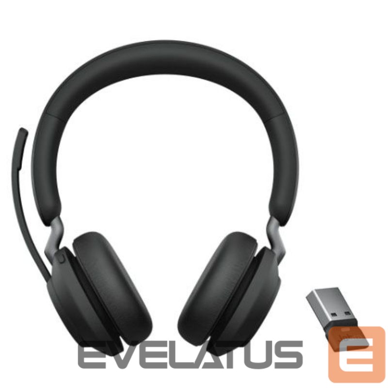 Wireless headphones Jabra Jabra Evolve2 65 MS Stereo, No Stand, USB-A