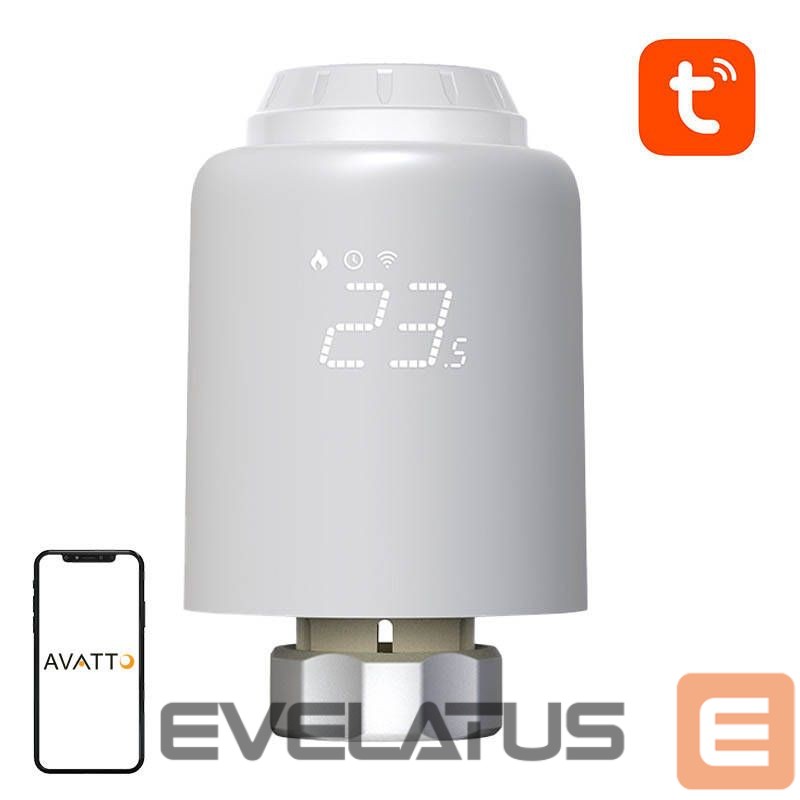 Smart device Avatto Smart Thermostat Radiator Valve Avatto TRV07 Zigbee 3.0 TUYA