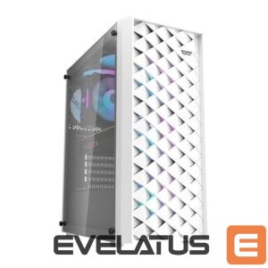 Cooler Darkflash  Computer case Darkflash DK351+ 4 fans (white) 