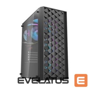 Cooler Darkflash  Computer case Darkflash DK351 + 4 fans (black) 