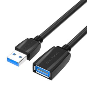 Cable Vention  Extension Cable USB 3.0 male to USB female Vention VAS-A45-B300 3m (Black) 
