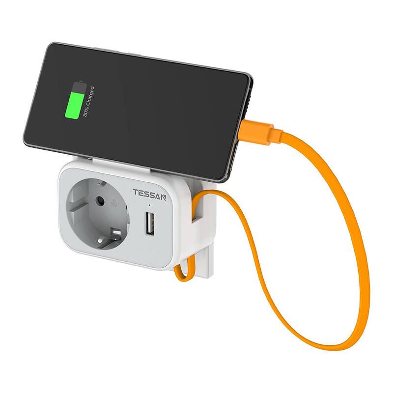 Other Computer Accessory Tessan Tessan Wall Socket TS-332-DE