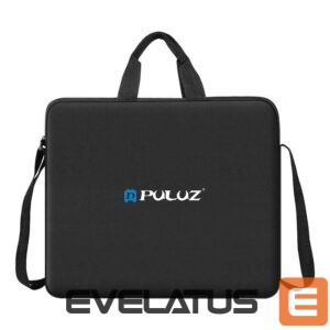 Camera accessory Puller  Portable Zipper Storage Bag PULUZ for ring lights (black) 