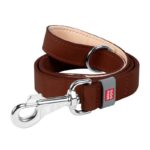 Gyvuliams Waudog  WAUDOG natural leather dog leash 14 mm wide, 122 cm long brown 