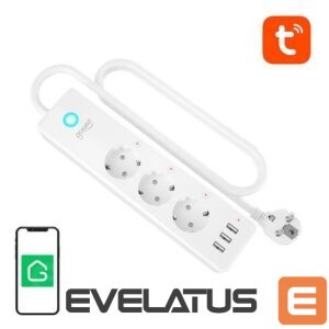 Electrical goods Gosund  Gosund P1 PLUS smart WiFi power strip (4x AC schuko, 3x USB-A) Tuya 