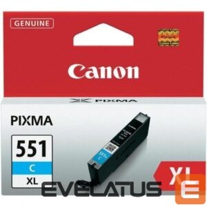 Projector accessories Canon  Canon CLI-551C XL ink cartridge, cyan 