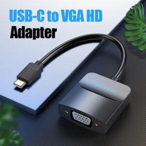 Other Computer Accessory Vention  Vention USB-C to VGA external video adapter 0.15m Black 