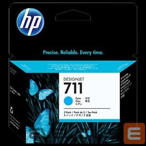Projector accessories HP  HP CZ134A ink cartridge No. 711, cyan, 3 pack 