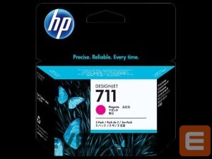 Projector accessories HP  HP CZ135A ink cartridge No. 711, magenta, 3 pack 