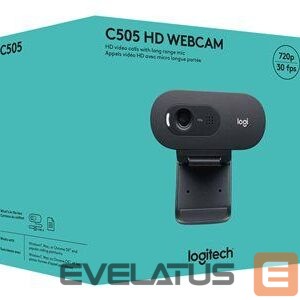 Webcam Logitech  Logitech Webcam C505 