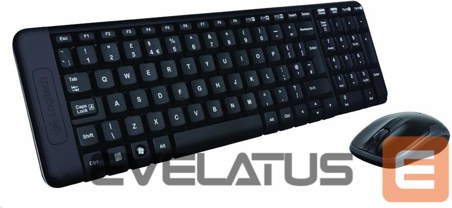 Computer keyboard Logitech Logitech MK220 - Keyboard and Mouse set (US International)