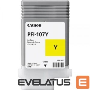 Projector accessories Canon  Canon PFI-107Y ink cartridge, yellow 