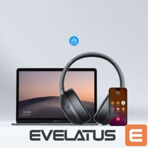 Wired headphones Joyroom  Joyroom J-Head Series JR-JH2 Wireless Headphones with ANC Bluetooth - Black 