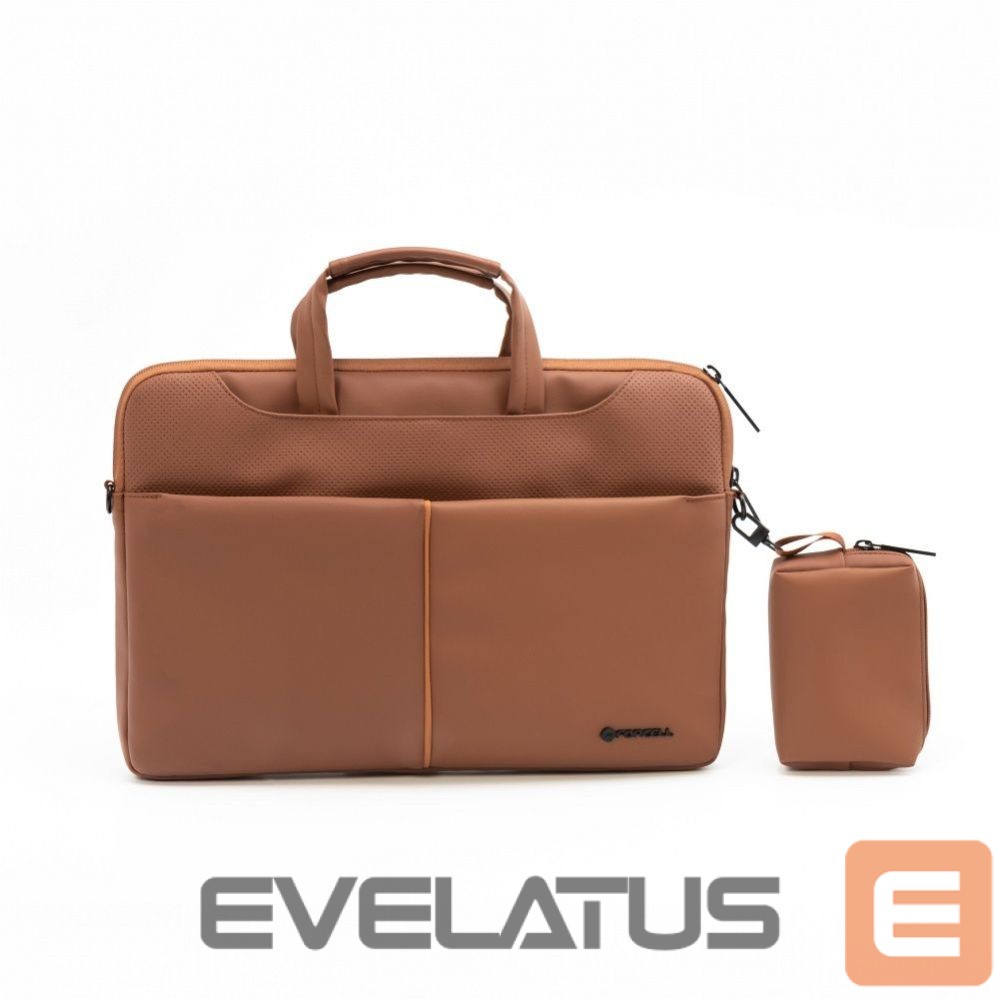 Kotid ja portfellid Forcell FORCELL F-PROTECT URBAN STYLE Bag for Laptop 15,6" brown
