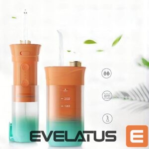 Buitinė elektronika OEM  Electric oral irrigator 200 ml 4 tips RC-K-563 orange 