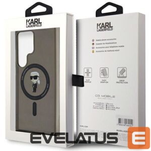 Aizmugurējais vāciņš Karl Lagerfeld  Karl Lagerfeld IML Ikonik MagSafe Case for Samsung Galaxy S24 Ultra - Black 