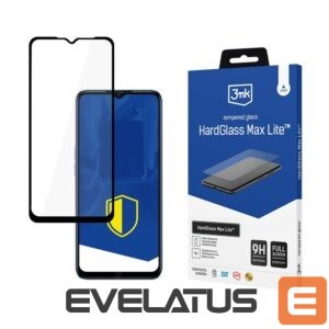 Protective glass 3MK  Tempered glass 3mk HardGlass Max Lite Black for Oppo A57 5G 