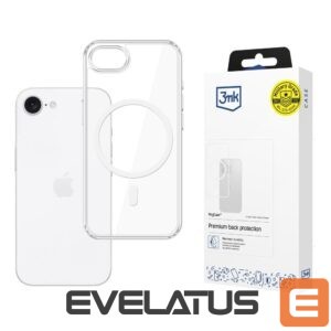Aizmugurējais vāciņš 3MK  3mk MagCase Case for Apple iPhone 16e / SE4 - Transparent 