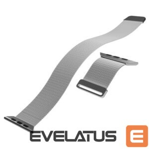 Dirželis Puro  Puro Milanese Stainless Steel Strap for Apple Watch 42 / 44 / 45 / 49 mm - Silver 