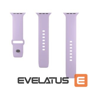 Dirželis Puro  Puro Icon Silicone Strap for Apple Watch 42 / 44 / 45 / 49 mm - Lavender (2 pcs.) 