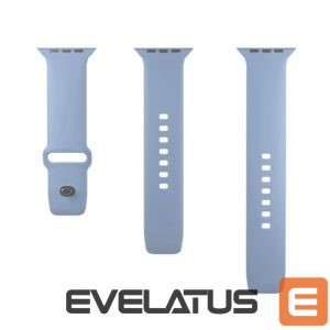 Dirželis Puro  Puro Icon Silicone Strap for Apple Watch 42 / 44 / 45 / 49 mm - Light Blue (2 pcs.) 