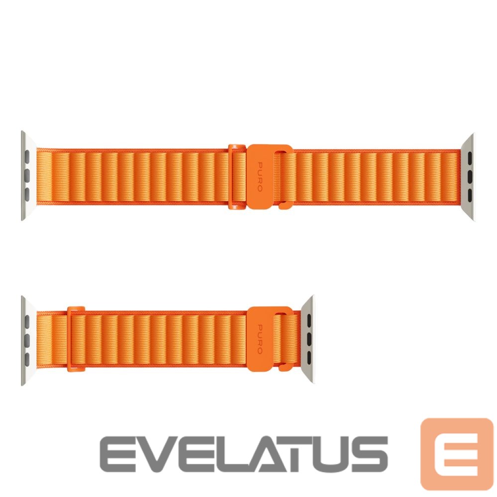 Strap Puro Puro Extreme Nylon Strap for Apple Watch 42 / 44 / 45 / 49 mm - Orange