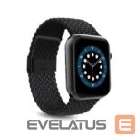 Dirželis Puro  Puro Loop Nylon Strap for Apple Watch 38 / 40 / 41 mm - Black 