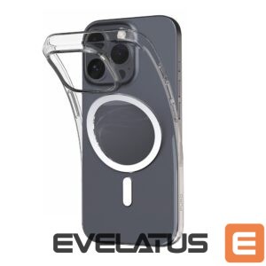 Aizmugurējais vāciņš Puro  Puro 03 Mag MagSafe Silicone Case for iPhone 16 Pro Max - Transparent 