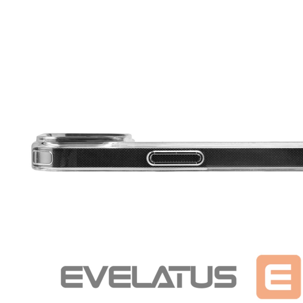 Back panel cover Puro Puro Cover in PC+TPU+TPE with integrated magnets "LITE MAG PRO" for iPhone 15 Pro, white color