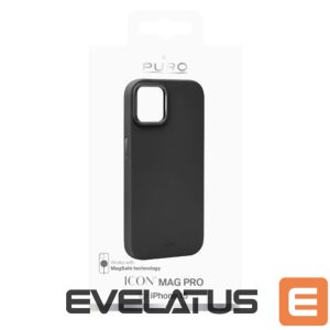 Чехол на заднюю панель Puro  Puro Icon Mag Pro MagSafe Silicone Case for iPhone 15 - Black 