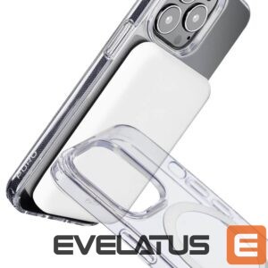 Nugarėlės dėklai Puro  Puro Lite Mag MagSafe Silicone Case for iPhone 14 Pro - Transparent 