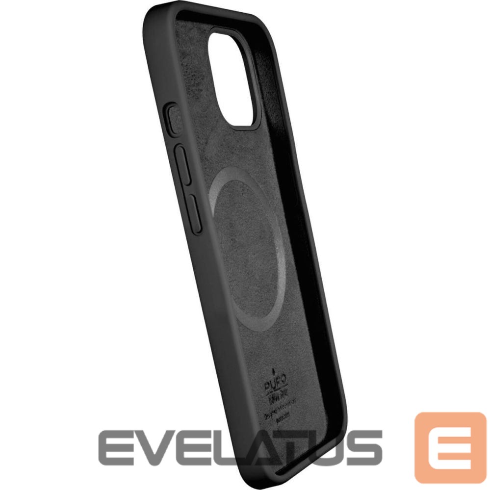 Tagakaaned Puro Puro Icon Mag MagSafe Silicone Case for iPhone 12 / 12 Pro - Black