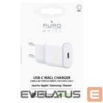 Adaptrid Puro Elektrik  Puro White 20W Power Delivery USB-C Wall Charger - White 