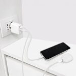Adapteris Puro Elektrik  Puro 25W Power Delivery USB-A USB-C Wall Charger - White 