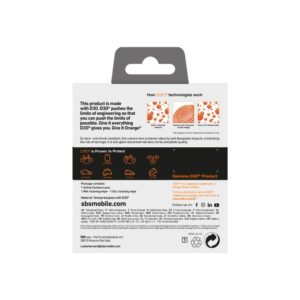 Apsauginiai stiklai SBS  SBS Active Camera Lens D3O Tempered Glass for iPhone 16 / 16 Plus 