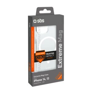 Nugarėlės dėklai SBS  SBS D3O MagSafe Case for iPhone 14 / 13 - Transparent 