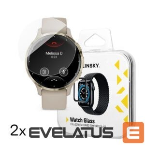 Strap Wozinsky  Wozinsky Full Glue Tempered Glass for Garmin Venu 3S 41mm (2 pcs.) 