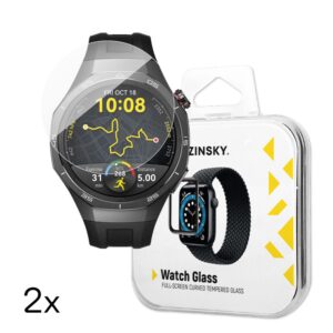 Strap Wozinsky  Wozinsky Full Glue Tempered Glass for Huawei Watch GT 5 / GT 5 Pro / GT 4 / GT 4 Pro / GT 3 / GT 3 Pro 42mm (2 pcs.) 