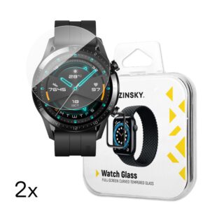 Strap Wozinsky  Wozinsky Full Glue Tempered Glass for Huawei Watch GT 2 / GT 2 Pro 42mm (2 pcs.) 