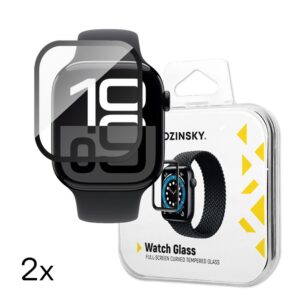 Strap Wozinsky  Wozinsky Full Glue Tempered Glass for Apple Watch 42mm (2 pcs.) 