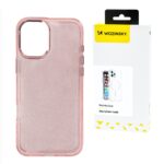 Чехол на заднюю панель Wozinsky  Wozinsky Glitter Case for Samsung Galaxy S25 Ultra - Pink with Glitter 